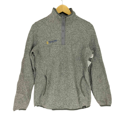 エルエルビーン L.L.Bean 企業ロゴ刺繍ハーフボタンスウェット 霜降り メンズ M