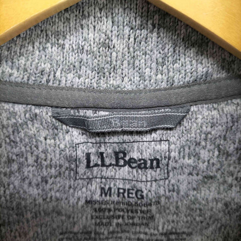 エルエルビーン L.L.Bean 企業ロゴ刺繍ハーフボタンスウェット 霜降り メンズ M
