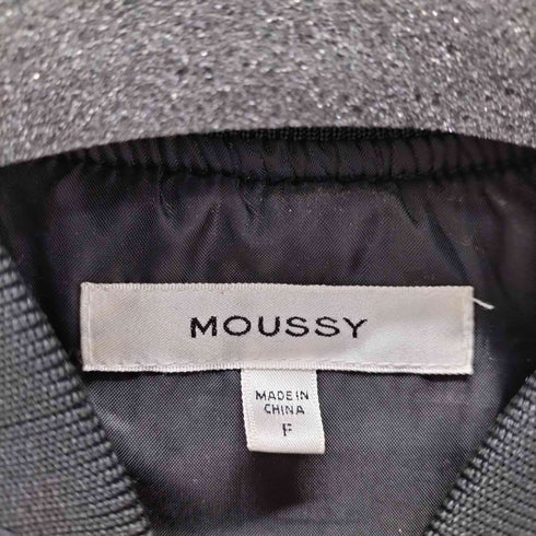 マウジー moussy CLASSIC EMBROIDERY BOMBER JACKET レディース FREE