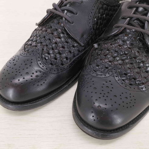 ハッシュパピーズ HUSH PUPPIES メッシュレザードレスシューズ メンズ 42