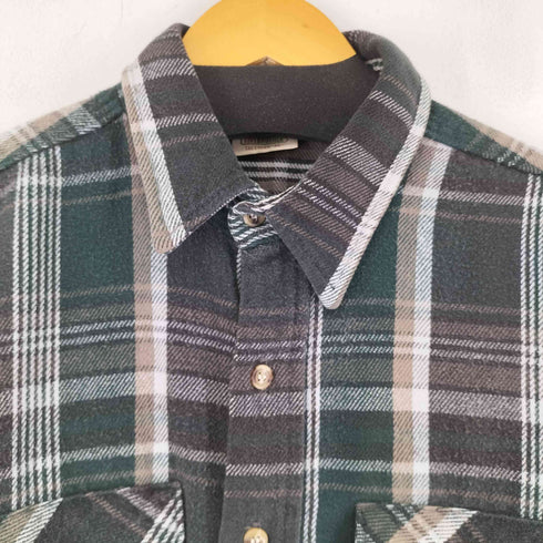 ファイブブラザー FIVE BROTHER 90S 両胸フラップポケット フランネルシャツ メンズ JPN:XL
