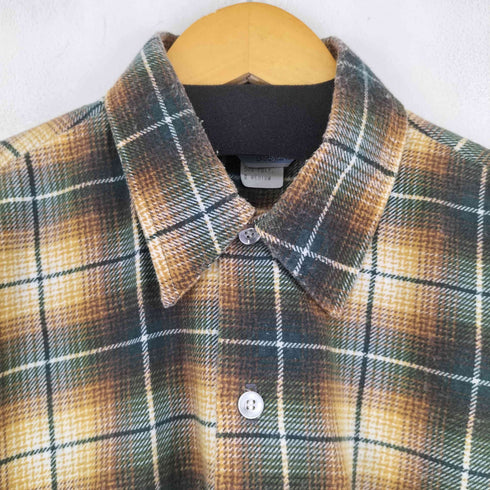 シアーズ Sears 80S プリント フランネルシャツ メンズ 15-15 1/2