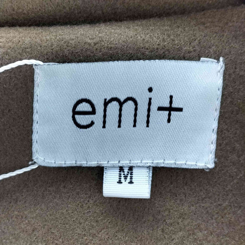 エミプラス emi+ 袖折り返しロングチェスターコート レディース JPN:M