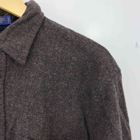 ペンドルトン PENDLETON TRAIL SHIRT エルボーパッチ ウールトレイルシャツ メンズ import:XL