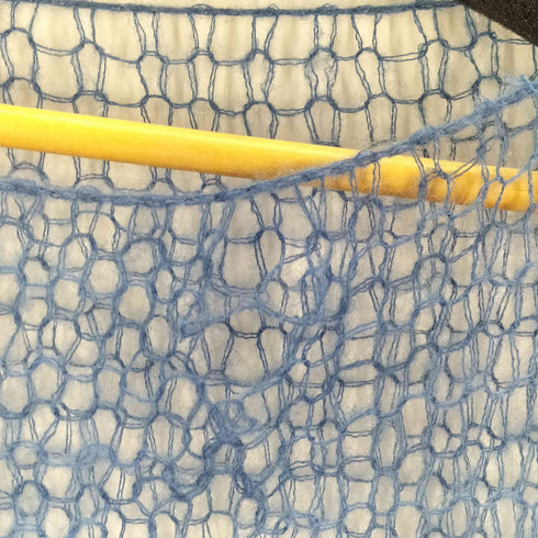 JOSE MOON MOHAIR HOLEDROP KNIT レディース FREE