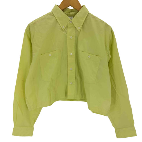 アウトドアプロダクツ OUTDOOR PRODUCTS outdoor products usual things クロップドシャツ レディース FREE