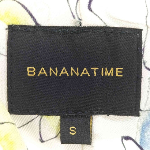 BANANATIME 総柄 シルクキャミワンピース レディース JPN:S