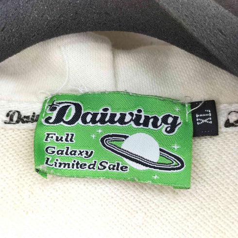 daiwing ボーンプリント ジップパーカー レディース JPN:XL
