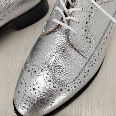 トムブラウン THOM BROWNE ウィングチップ レースアップシューズ レディース 37