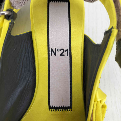 ヌメロヴェントゥーノ N°21 リボンデザイン ヒールパンプス レディース 35