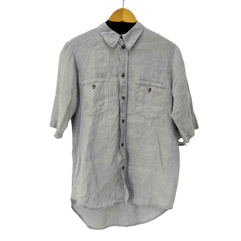 ジェフリービースモール GEOFFREY B. SMALL ハンドステッチ S/S ボタンシャツ メンズ JPN:S