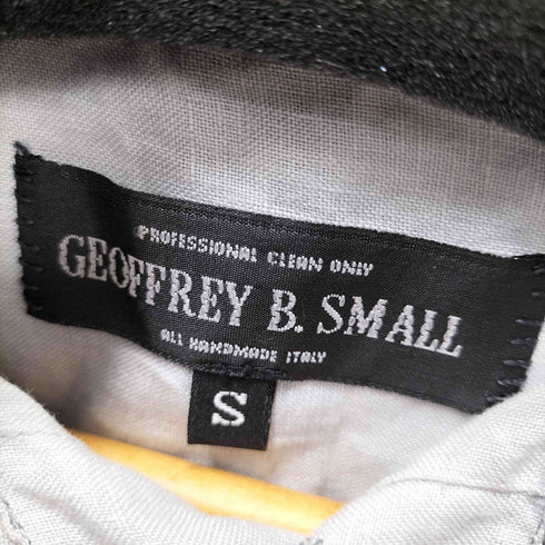 ジェフリービースモール GEOFFREY B. SMALL ハンドステッチ S/S ボタンシャツ メンズ JPN:S