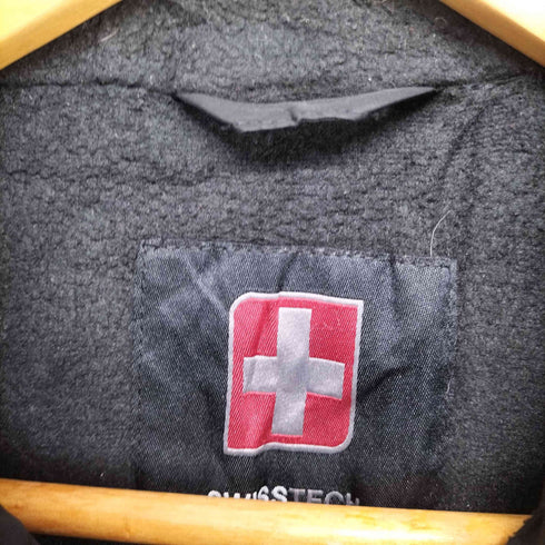 SWISSTECH 中綿フーデッドジャケット メンズ L