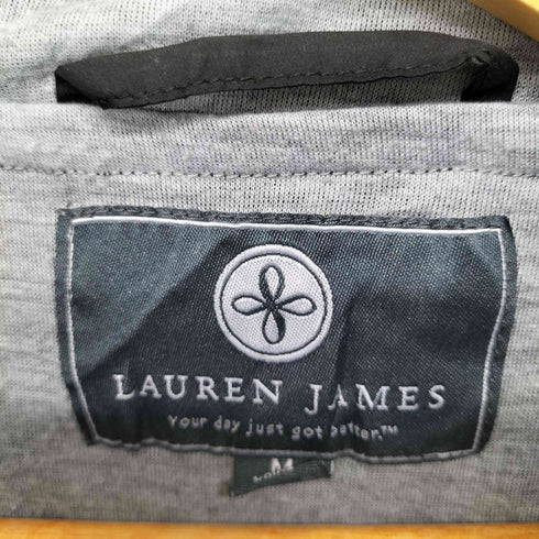 LAUREN JAMES ナイロンアノラックパーカー メンズ M