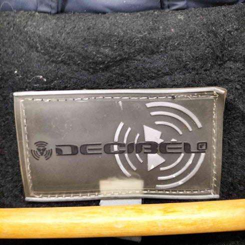 DECIBEL ラインデザインラバージップブルゾン メンズ XL