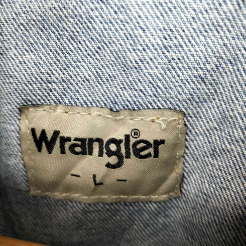 ラングラー Wrangler 90S 袖カットオフデニムジャケット メンズ L
