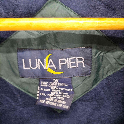 LUNA PIER 裏地フリースジップアップブルゾン メンズ 3X