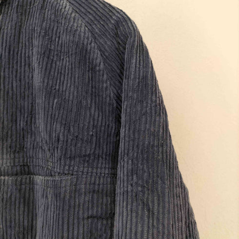 NY JEANS フード付きコーデュロイジップブルゾン メンズ XS