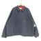 裏地キルティングジップブルゾン メンズ 3XL