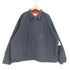 裏地キルティングジップブルゾン メンズ 3XL
