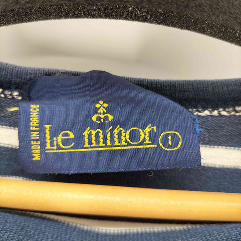 ルミノア Le minor フランス製 ボーダーカットソー メンズ JPN:1