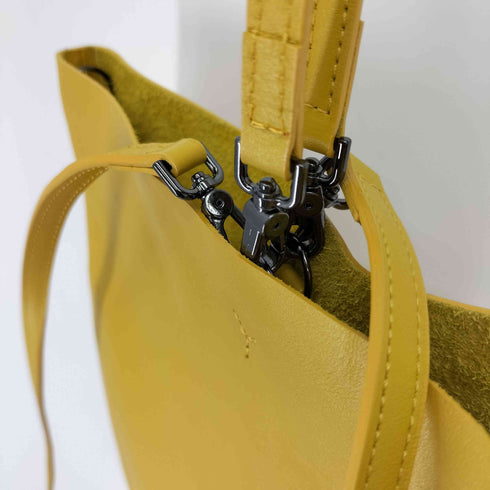 ディスコードヨウジヤマモト discord Yohji Yamamoto 23AW Tetra Yellow テトラポット バッグ メンズ