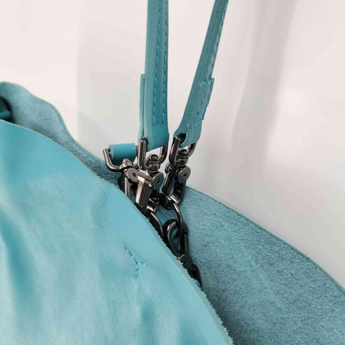 ディスコードヨウジヤマモト discord Yohji Yamamoto 23AW Tetra Turquoise テトラポット バッグ メンズ