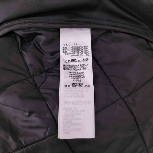 ムジ MUJI 洗える中わたキルティングジャケット レディース import:S