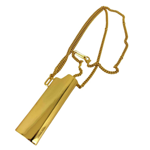 アンブッシュ AMBUSH LOGO LIGHTER CASE NEC - GOLD メンズ ONE SIZE