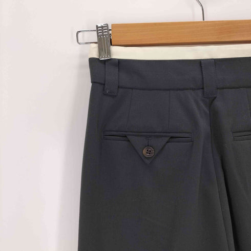 エストラータ STRATA ウエストデザインタックパンツ レディース JPN:XS