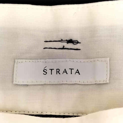 エストラータ STRATA ウエストデザインタックパンツ レディース JPN:XS