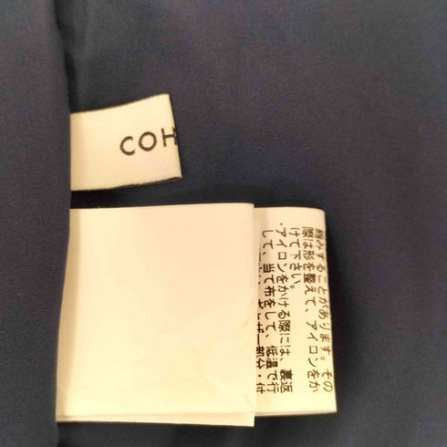コヒナ COHINA サイドベルトツイードオールインワン レディース JPN:M