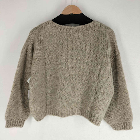 トリコジャンマルク TRICOTS JEAN MARC SESAMY ボートネックニットプルオーバー レディース