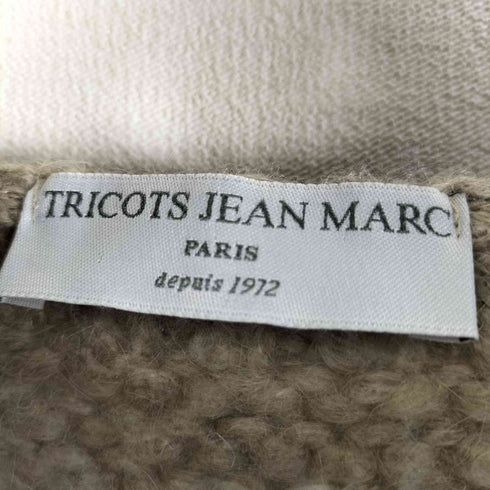 トリコジャンマルク TRICOTS JEAN MARC SESAMY ボートネックニットプルオーバー レディース