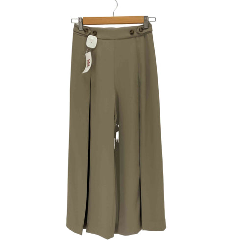 コヒナ COHINA サイドベルトインバーテッドタックワイドパンツ レディース JPN:XS