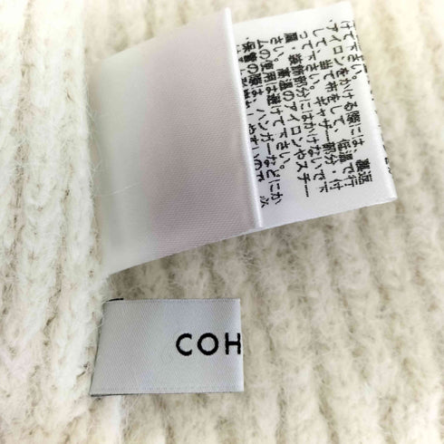コヒナ COHINA グラデーションパールスリーブニット レディース FREE