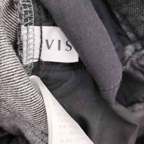 ビス ViS ラインストーンストレートデニム レディース JPN:S
