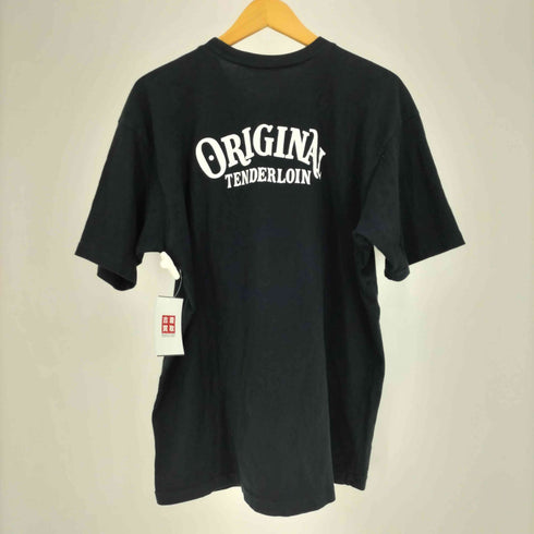 テンダーロイン TENDERLOIN TEE GENUINE PARTS サークル スカル サンダー プリント クルーネック Tシャツ メンズ JPN:L