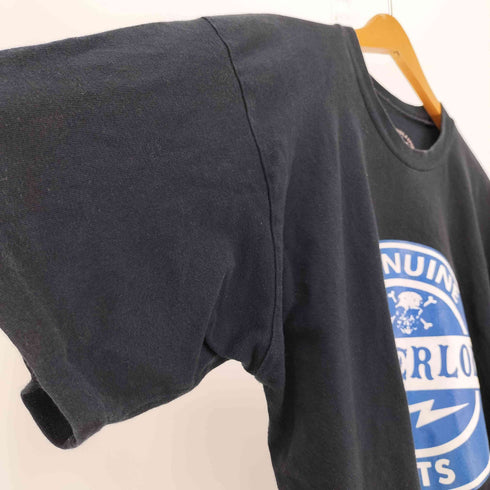 テンダーロイン TENDERLOIN TEE GENUINE PARTS サークル スカル サンダー プリント クルーネック Tシャツ メンズ JPN:L