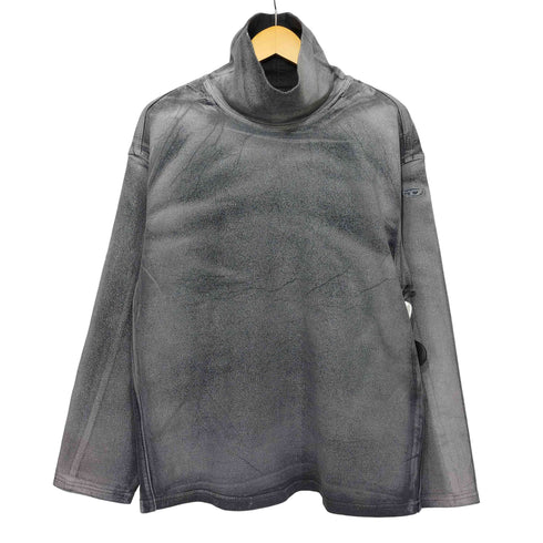ディーゼル DIESEL 24AW D-NLABELCOL-S TRACK デニム ハイネックトップス メンズ import:XS