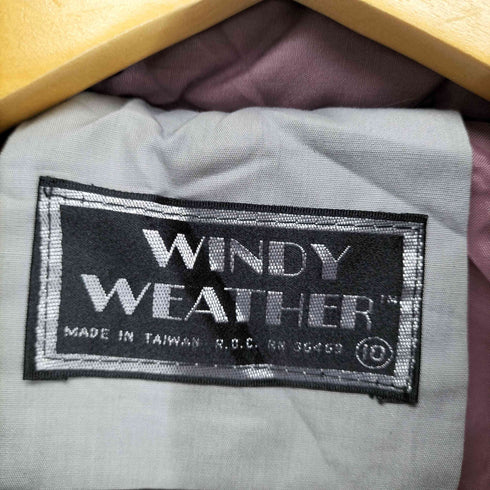 WIND WEATHER パイピングデザイン トグルボタン パファーベスト メンズ 10