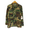 ユーエスアーミー U.S. ARMY 90S HOT WEATHER WOOLAND CAMOFLAGE BDU ホットウェザー ウッドランド カモ 迷彩柄 ワッペン ナイロン コットン リップストップ ミリタリー シャツ 1999年製 メンズ SMALL REGULAR