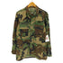 ユーエスアーミー U.S. ARMY 90S HOT WEATHER WOOLAND CAMOFLAGE BDU ホットウェザー ウッドランド カモ 迷彩柄 ワッペン ナイロン コットン リップストップ ミリタリー シャツ 1999年製 メンズ SMALL REGULAR
