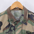 ユーエスアーミー U.S. ARMY 90S HOT WEATHER WOOLAND CAMOFLAGE BDU ホットウェザー ウッドランド カモ 迷彩柄 ワッペン ナイロン コットン リップストップ ミリタリー シャツ 1999年製 メンズ SMALL REGULAR