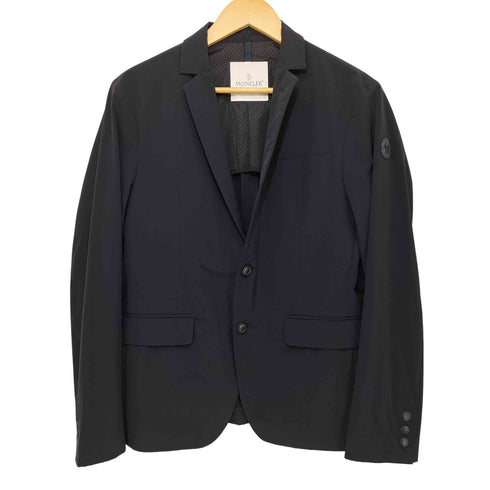 モンクレール MONCLER MONCLER CLIGNEUX GIACCA ナイロンポリウレタン ストレッチ素材 2Bテーラードジャケット メンズ JPN:2