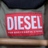 ディーゼル DIESEL 2023AW Glenn Martens グレンマーティンス W-ROLFFUS 転写 トロンプルイユ パデッドジャケット メンズ EUR:48