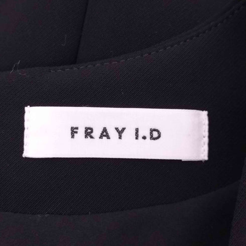 フレイアイディー FRAY I.D 立体タックシームドレス レディース