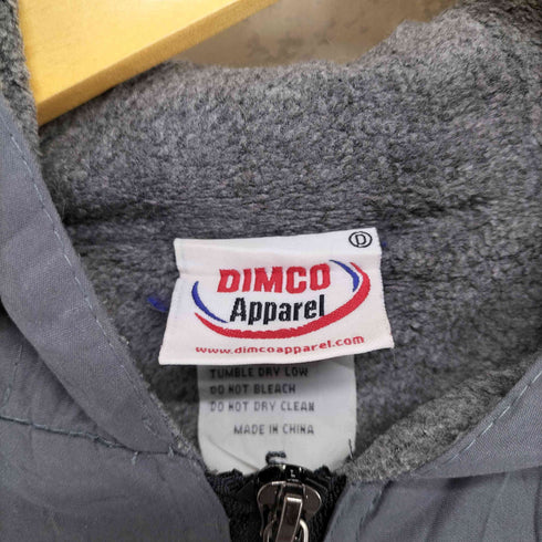DIMCO Apparel ワンポイント刺繍 フーデッドジップアップ ジャケット メンズ s