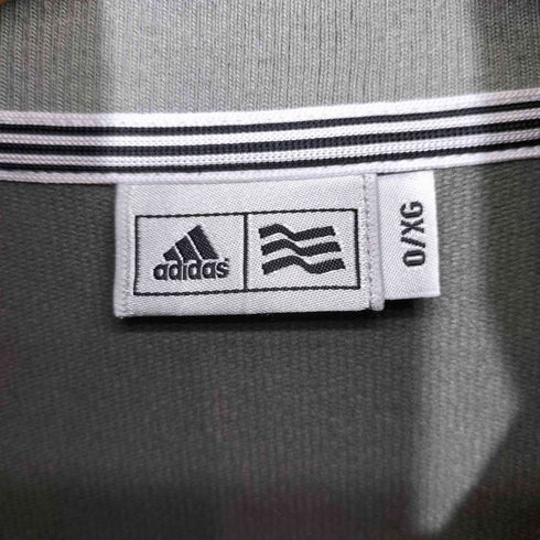 アディダス adidas ナイロン切替 ナンバリング ジップアップ トラックジャケット メンズ 0/XG