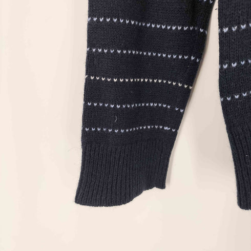 エルエルビーン L.L.Bean ウール ボーダーカーディガン レディース import:M